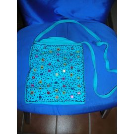 Sac À Bandoulière Fausse Fermeture Éclair 22 X 20 Cm.
