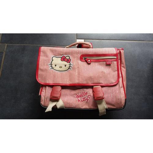 Cartable Hello Kitty Polyester Rouge