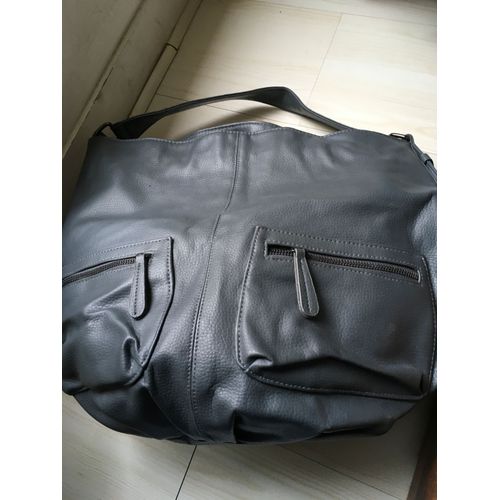 Grand Sac À Main Gris