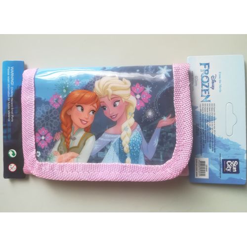 Portefeuille Rose Disney Frozen La Reine Des Neiges Anna Et Elsa
