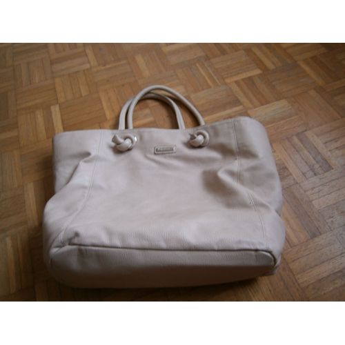 Sac À Main Rose Pale Marque Mango Shopper