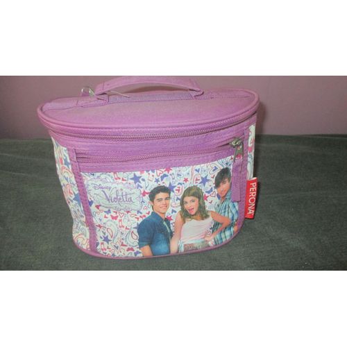 Trousse De Toilette Ou De Maquillage / Vanity Case Violette