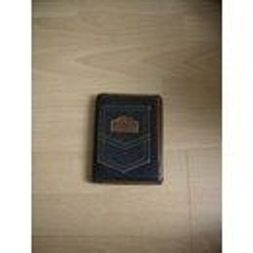 Portefeuille Jean Marron Et Gris Foncé