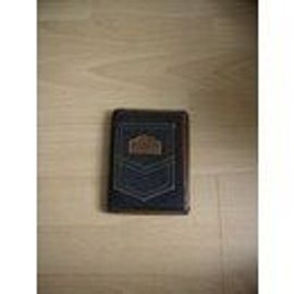 Portefeuille Jean Marron Et Gris Foncé