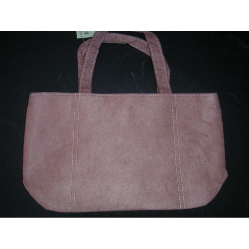 Sac À Main Rose En Peau