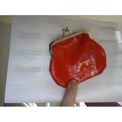 Porte Monnaie Rouge  Coiff Eco  10 Cm