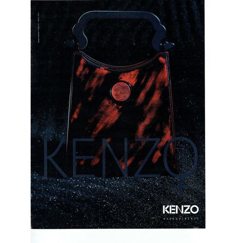 Sac À Main Kenzo En Cuir Très Rare