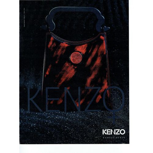 Sac À Main Kenzo En Cuir Très Rare