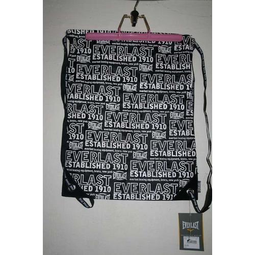 Sac De Sport Everlast Noir & Blanc Multilogo