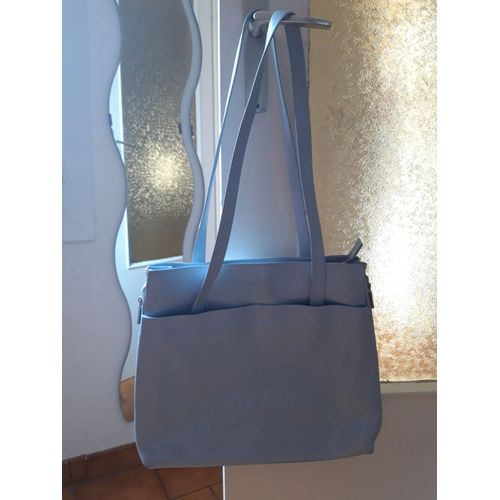 Sac À Main Bleu Ciel Étrier