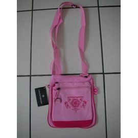Sac À Bandoulière Rose Neuf Lulu Castagnette