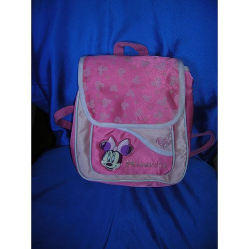 Sac À Dos Minnie Disney 26 X 22 Cm