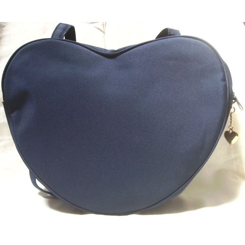 Sac À Main / Bandouillère  Coeur Bleu
