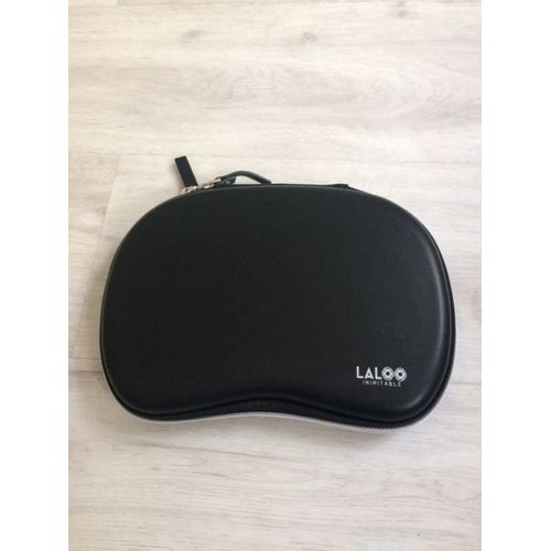 Pochette  Laloo Pocket Simili Cuir Noir 24x17x3.5