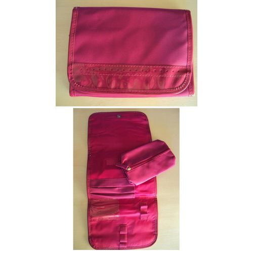 Pochette Trousse Maquillage Fushia Rose Neuve