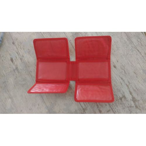Porte Cartes De Crédit Autre Synthétique Rouge