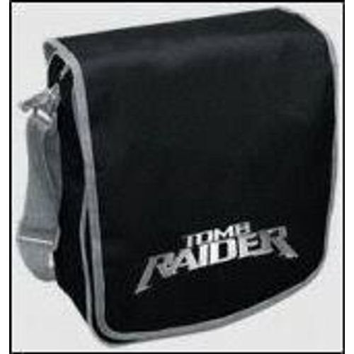 Besace Sac Tom Raider - Lara Croft - Atlas Éditions - Synthétique Noir