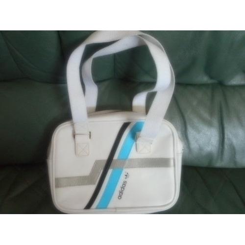 Sac À Bandoulière Adidas Simili Cuir Blanc