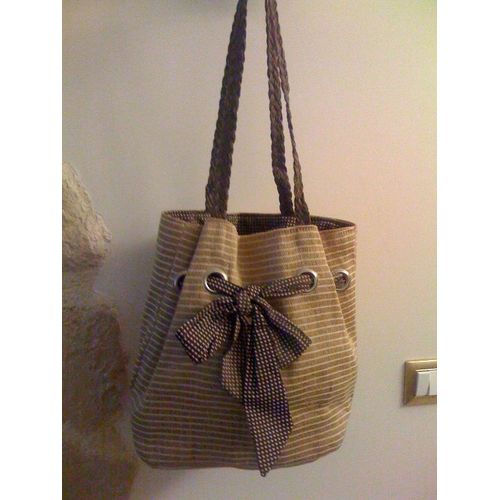 Sac À Main Sans Marque Paille Beige