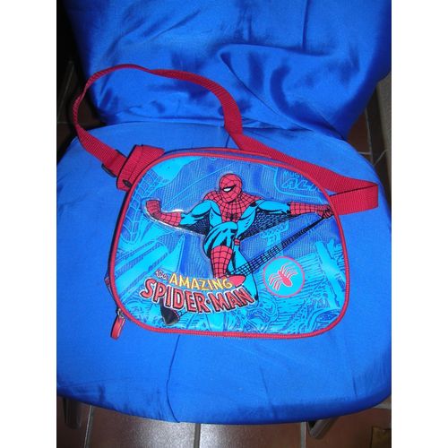 Sac À Goûter The Amazing Spiderman Marvel Comics Multicolore 24 X 20cm.