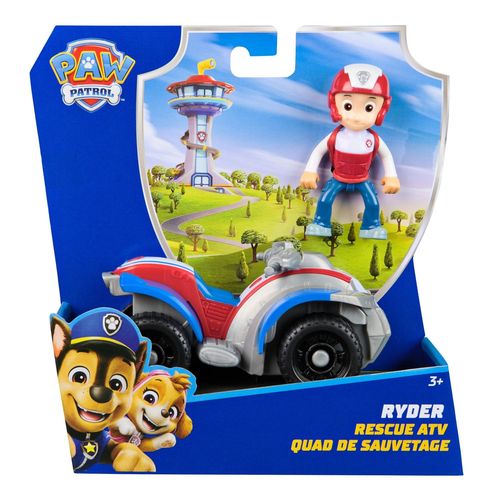 La Pat' Patrouille Vehicule + Figurine Ryder La Pat' Patrouille