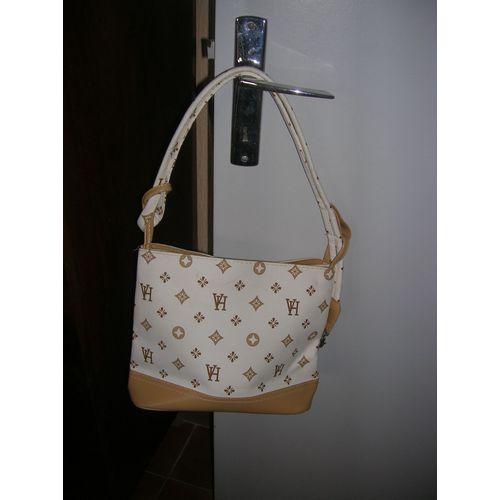 Sac À Main Vh Synthétique Multicolore 30 X 22 Cm.