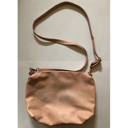 Sac À Bandoulière Triangle Sac À Main Pvc Beige