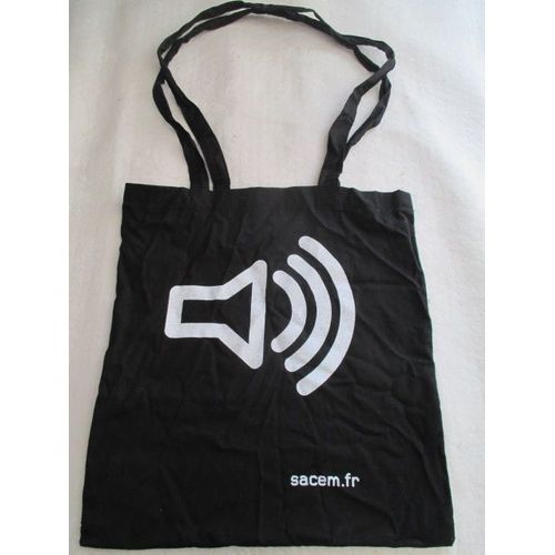 Sac En Tissu Noir