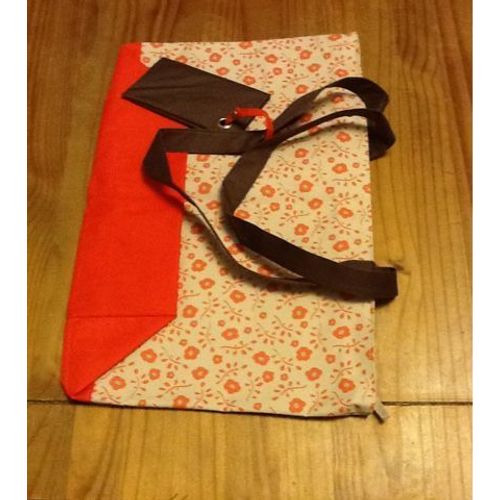 Sac Cabas En Tissu Et Étui Portable