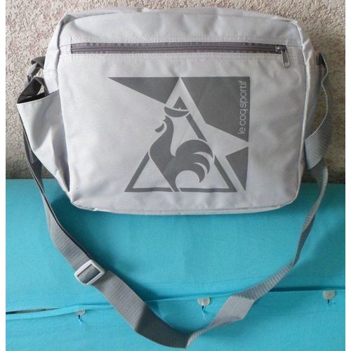 Sac De Sport Le Coq Sportif Gris Clair/Gris Souris Contrastant