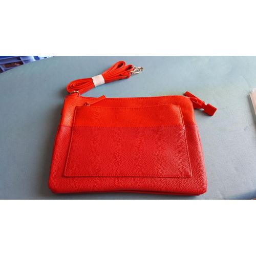 Pochette Rouge (Avec Ou Sans Bandoulière)