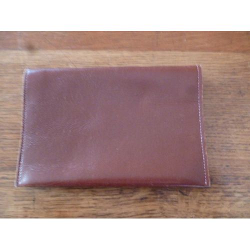 Portefeuille Cuir Marron