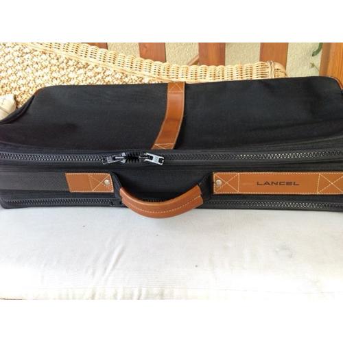 Valise Lancel Vintage Synthétique Noir