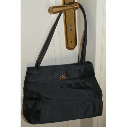 Sac À Main Femme 2 Pochettes Bleu Marine Soleil