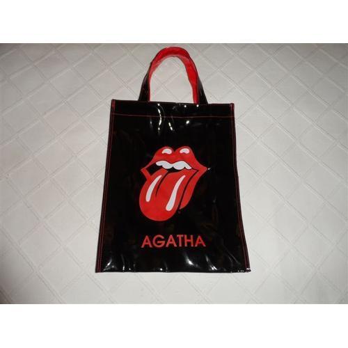 Cabas Pvc Rolling Stones Pour Agatha