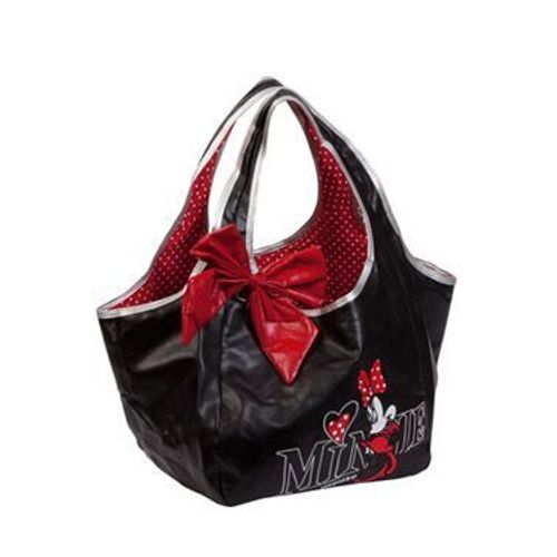 Minnie Mouse Sac À Main Red Bow Black