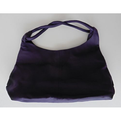 Sac À Main Violet. Yves Rocher.  21 Cm