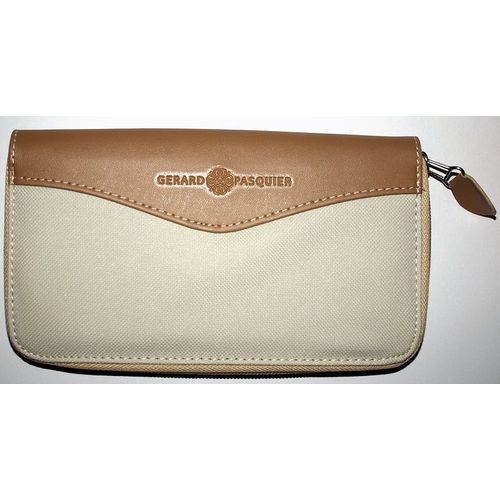 Portefeuille Gerard Pasquier Neuf Couleur Beige