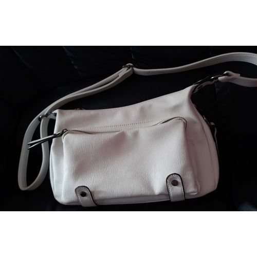 Sac À Main Simili Cuir Blanc