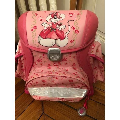 Cartable Diddl Diddlina Princesse Rose Pailleté Avec Motif Couronnes