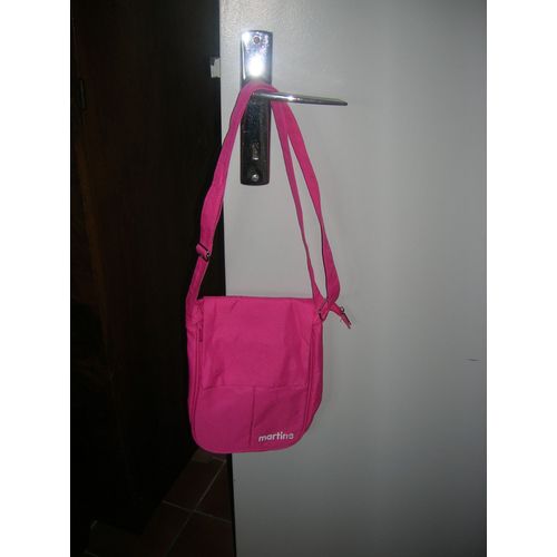 Pochette Martine Éditions Atlas Polyester Rose 25 X 17 Cm.