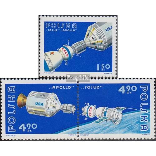 Pologne 2386,2387-2388 Couple (Complète.Edition.) Neuf Avec Gomme Originale 1975 Apollo - Soyouz