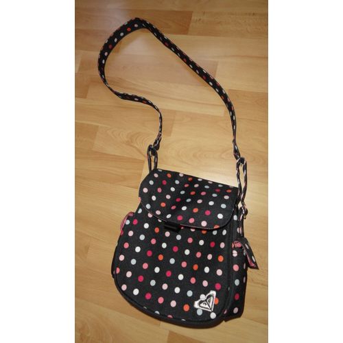 Besace Roxy Noire À Pois
