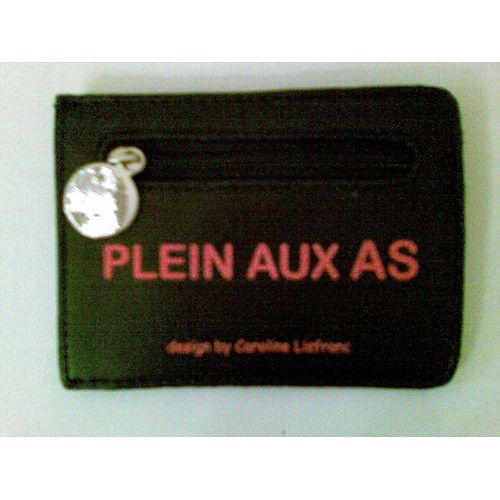 Porte Monnaie "Plein Aux As" Design By Caroline Lisfranc...