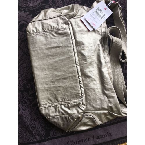 Sac À Bandoulière Kipling Silver Beige