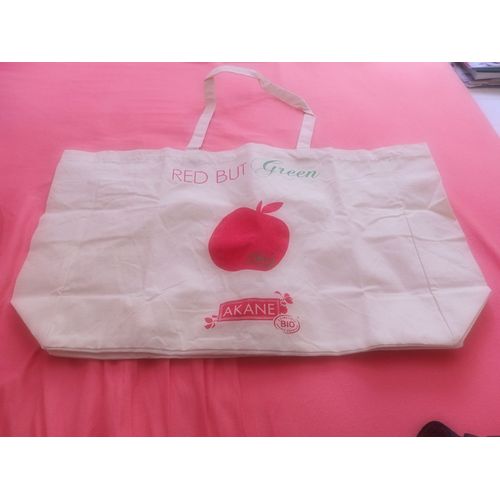 Tote Bag Cabas Akane Coton Beige