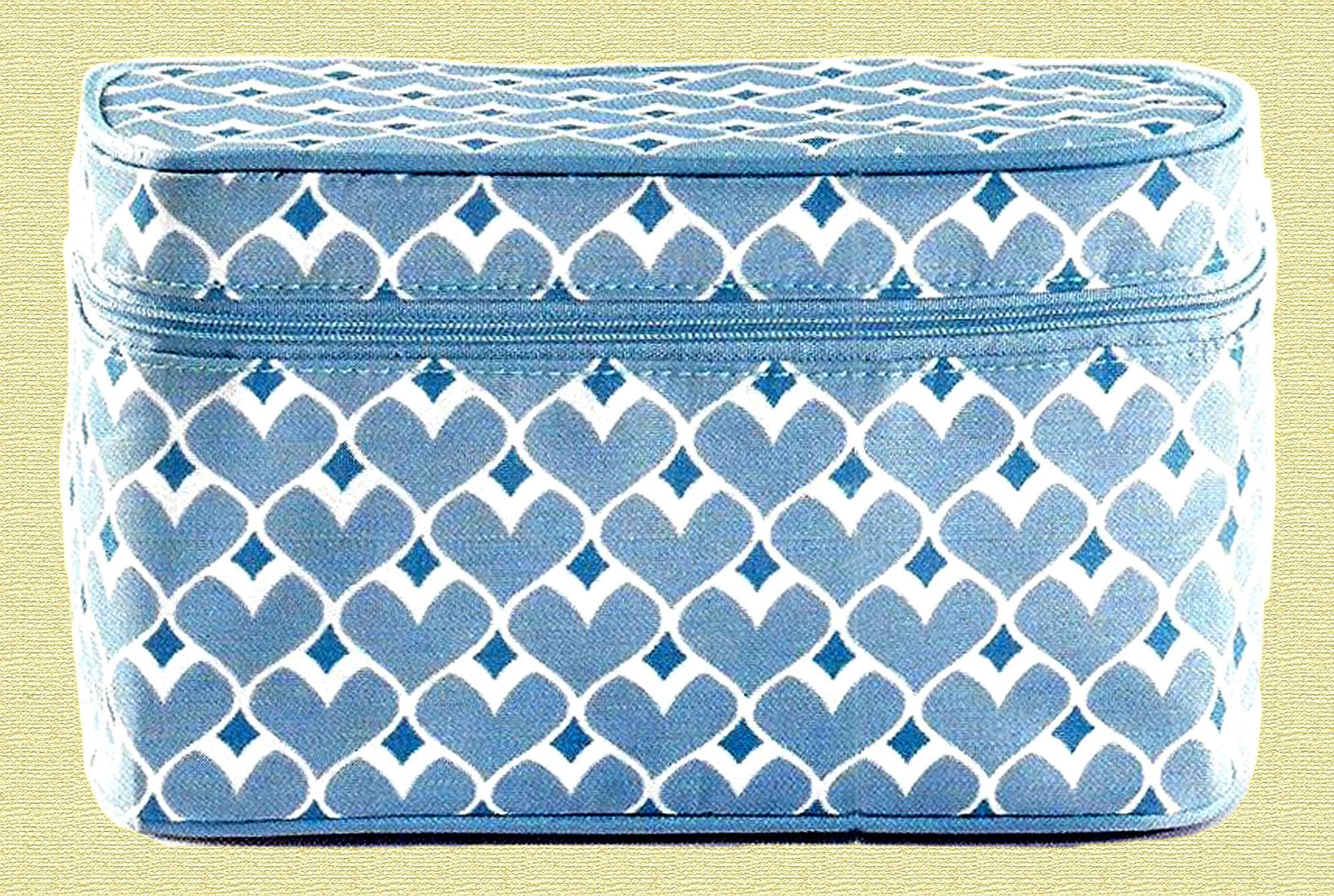 Vanity Doublé Imprimé Coeur