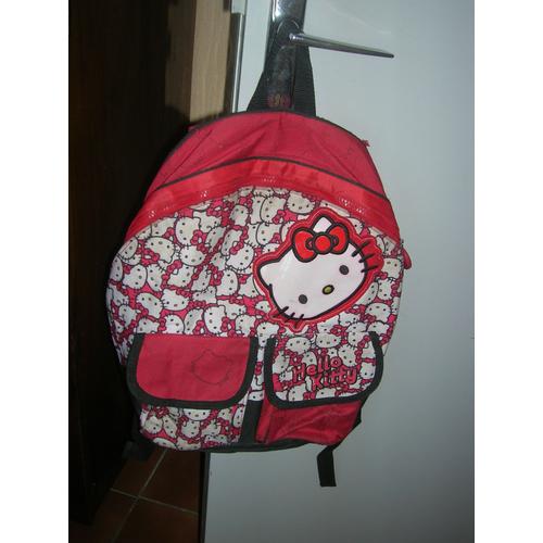 Sac À Dos Hello Kitty Multicolore 40 X 30 Cm.