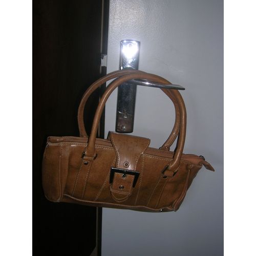 Sac À Main Beige 28 X 14 Cm.