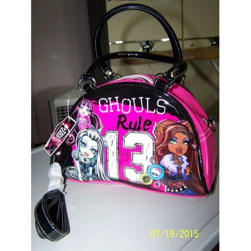 Sac De Sport Numero 13 Monster High Pvc Rose